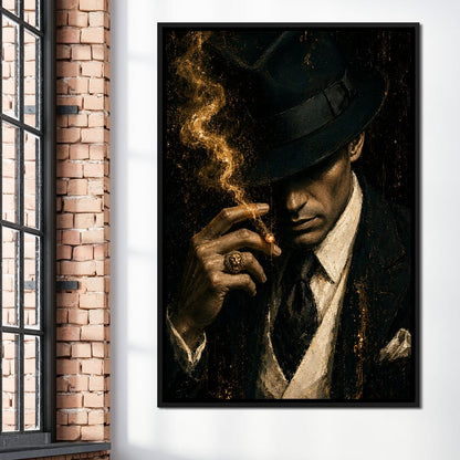 Legacy of the Gilded Shadow Canvas Wall Art