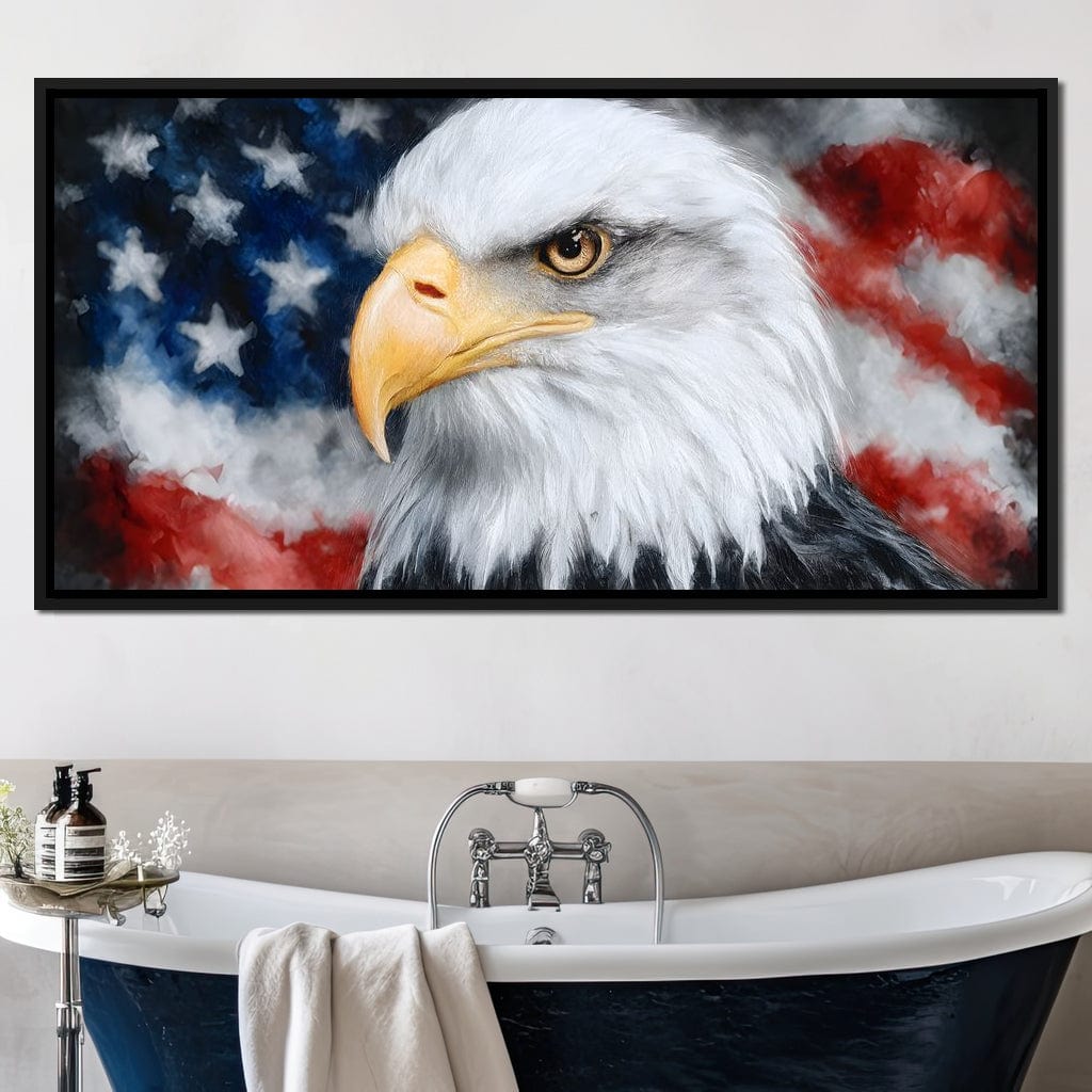 Majestic Eagle Essence Canvas Wall Art