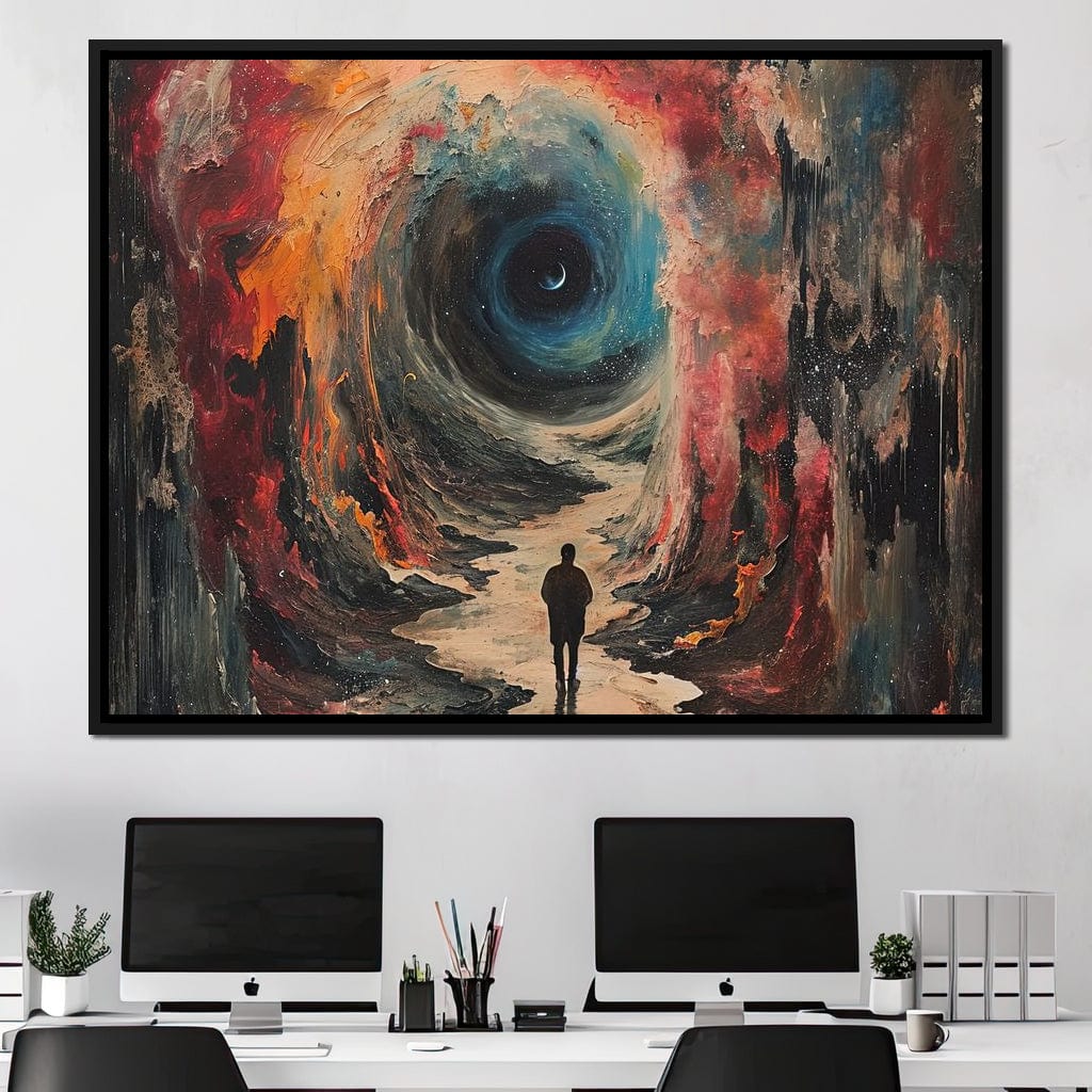 Voyage into the Abyss Canvas Wall Art
