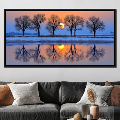 Equinox Reflections Canvas Wall Art