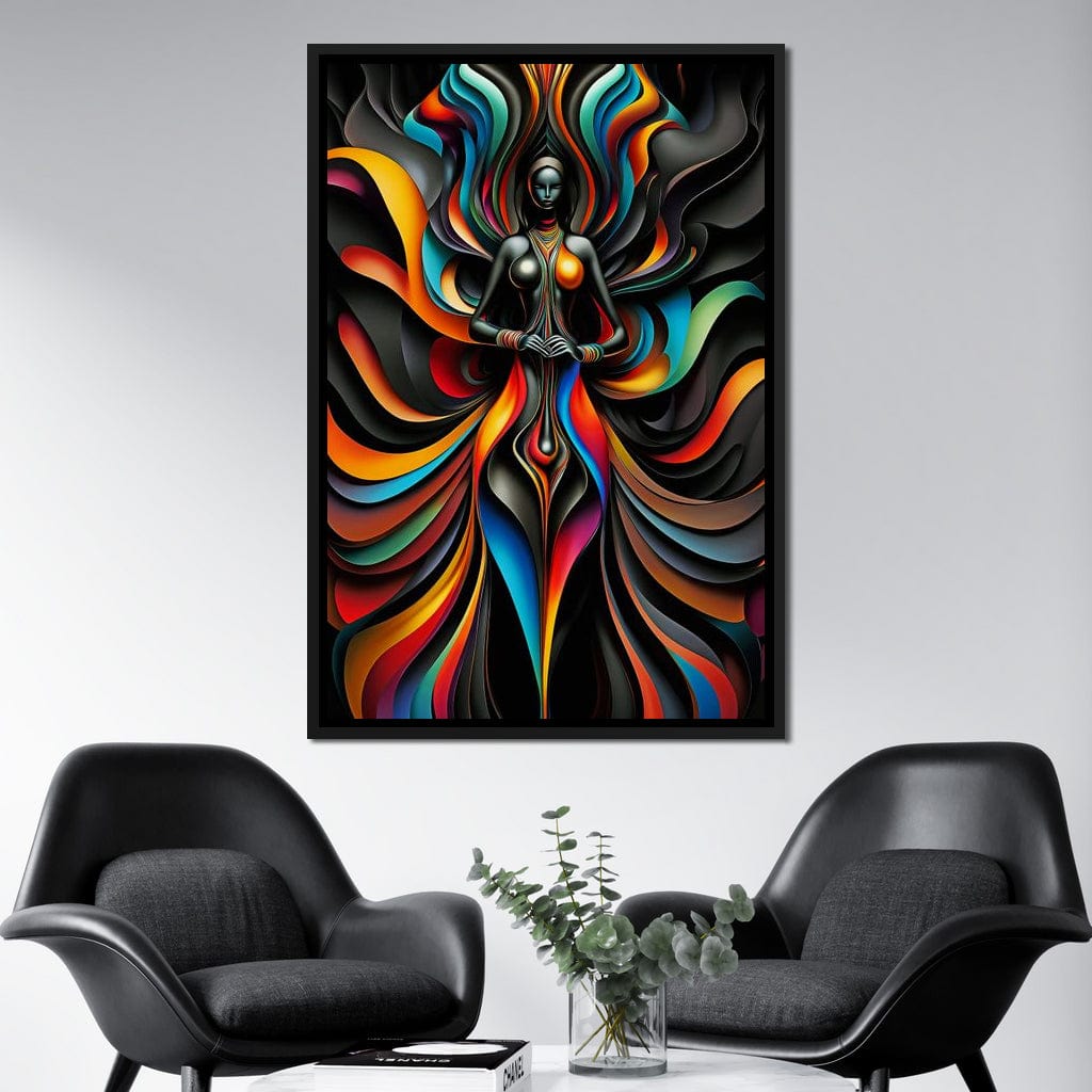 Female Portrait 086 Canvas Wall Art