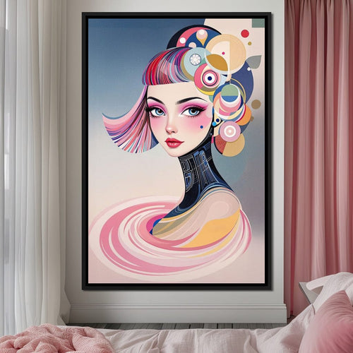 Pastel Elegy Canvas Wall Art