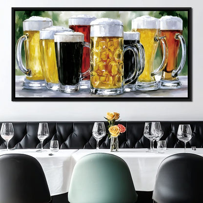 A Toast To The Fellowship Of Friends Canvas Wall Art