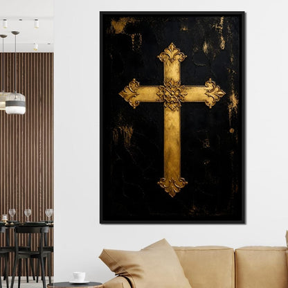 Gilded Faith Eternal Legacy Canvas Wall Art