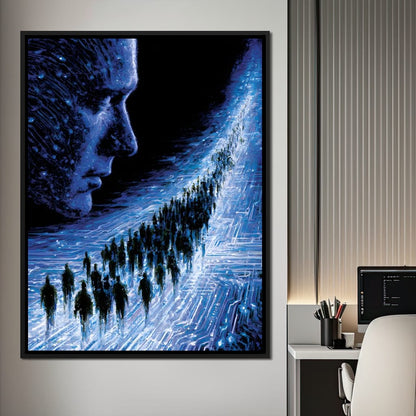 Architect of the Collective Consciousness Canvas Wall Art
