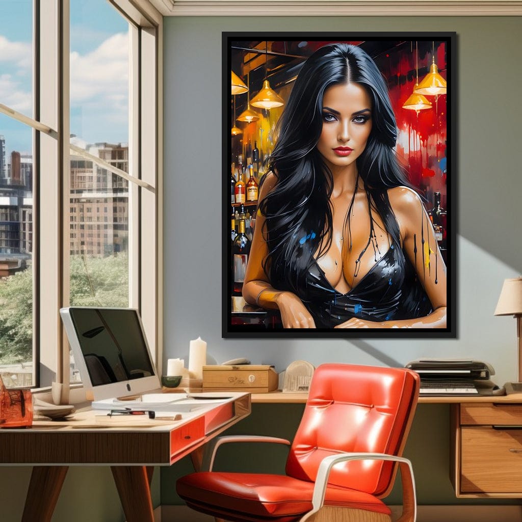 Female Portrait 230 Canvas Wall Art