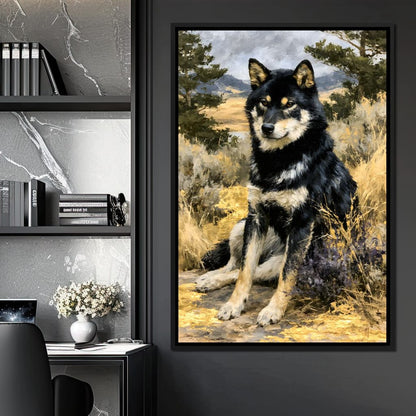 Lone Sentinel of the High Plains Canvas Wall Art