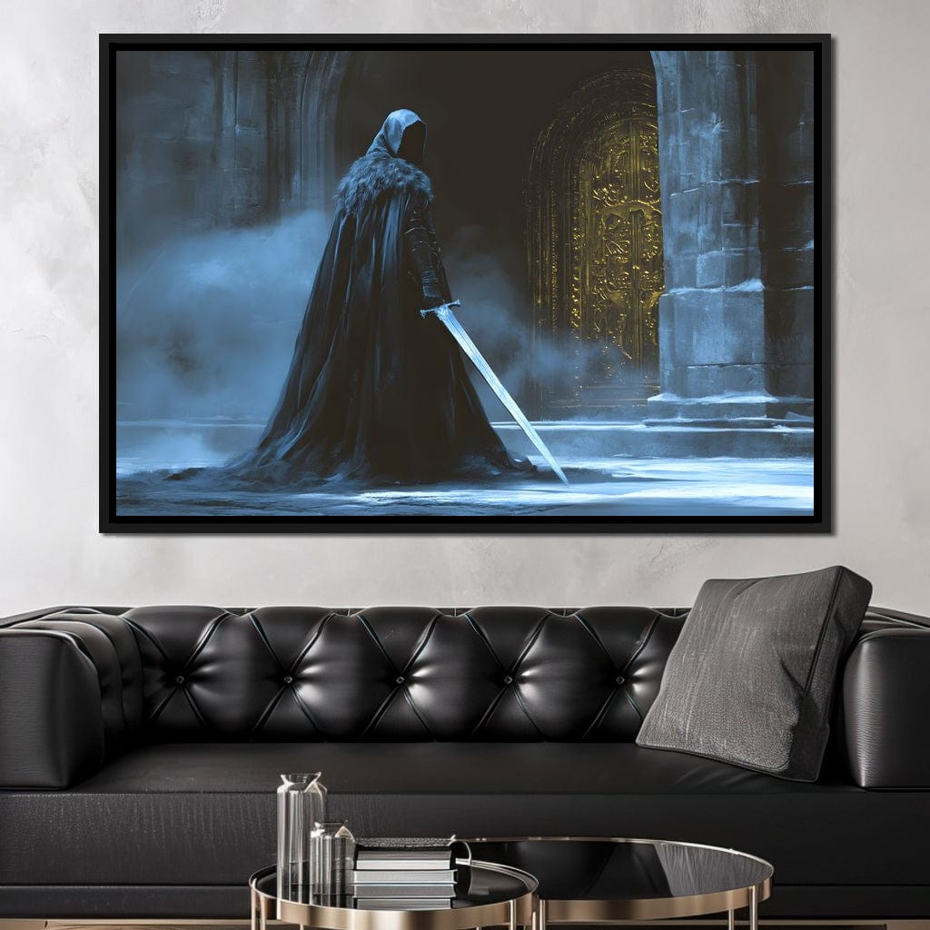 Guardian of the Gilded Realm Canvas Wall Art