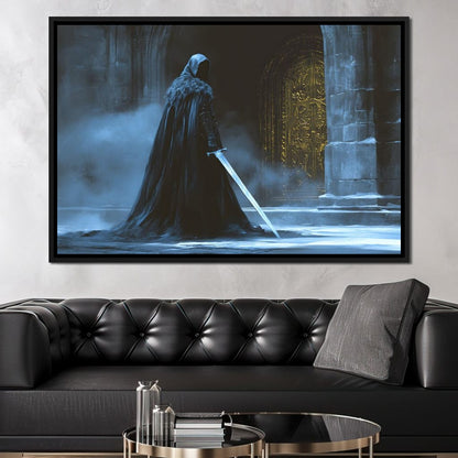 Guardian of the Gilded Realm Canvas Wall Art