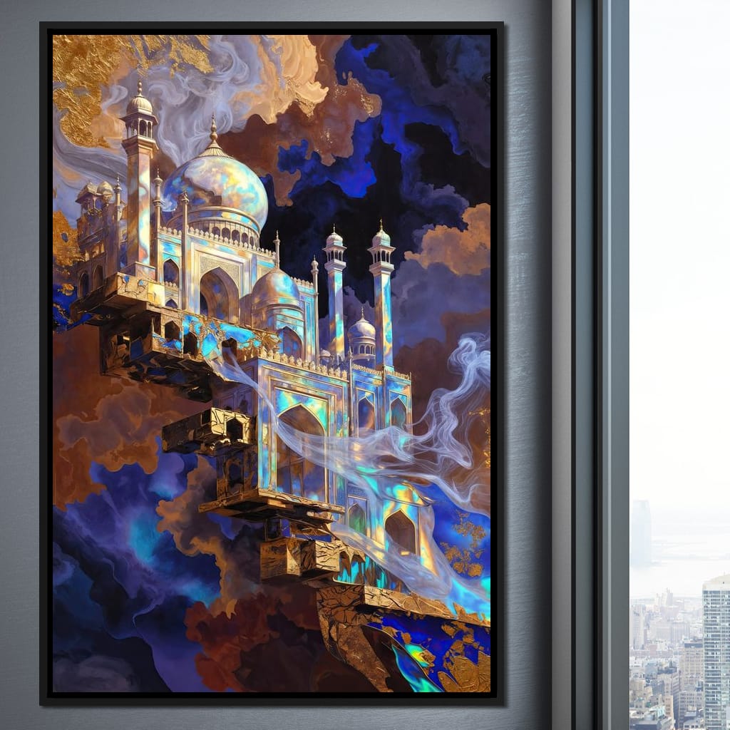 The Palace Between Worlds Canvas Wall Art