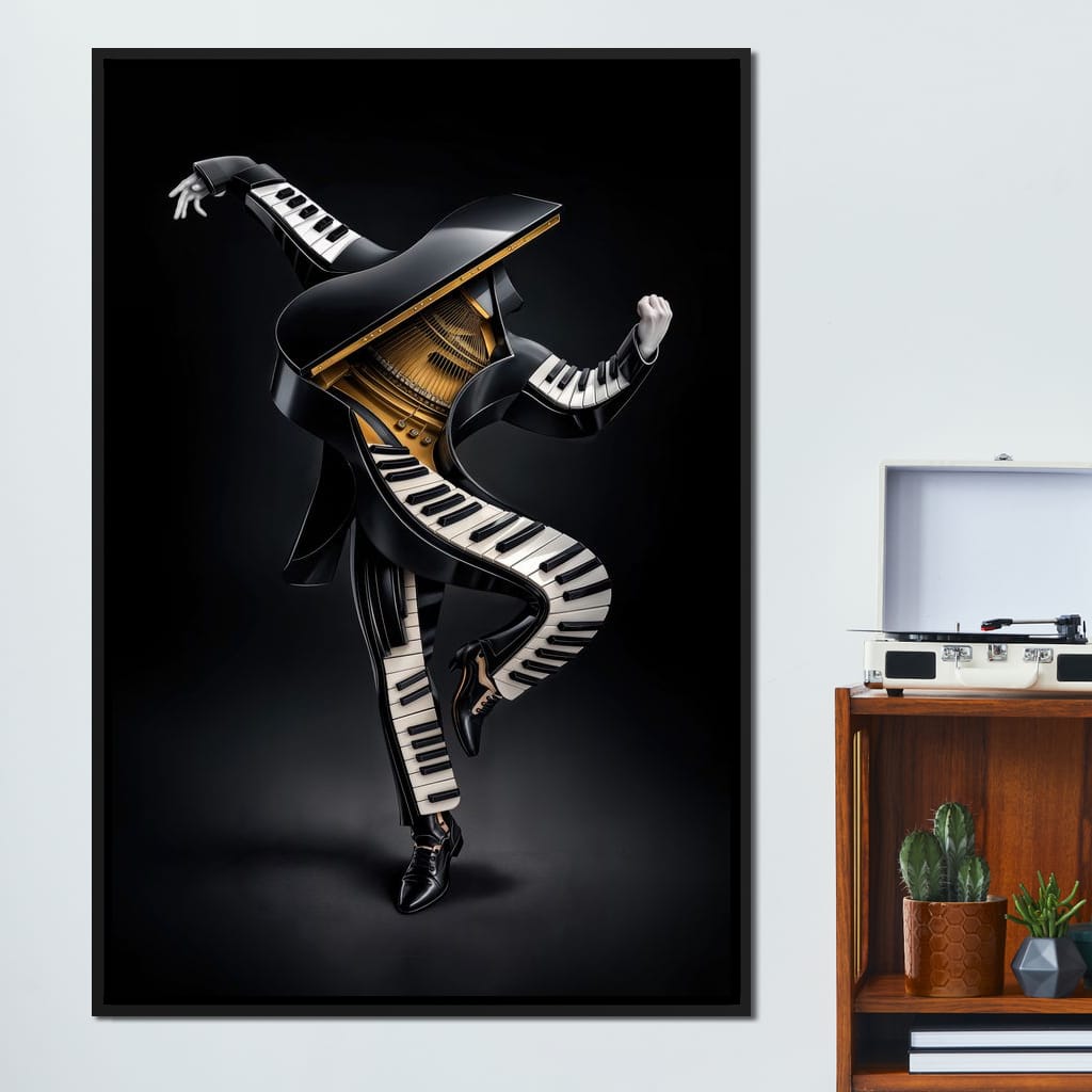 The Composer’s Dream Canvas Wall Art