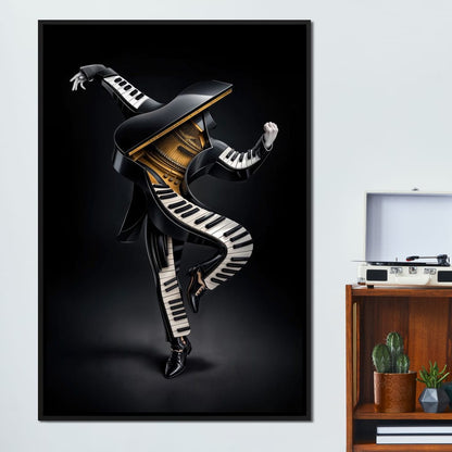 The Composer’s Dream Canvas Wall Art
