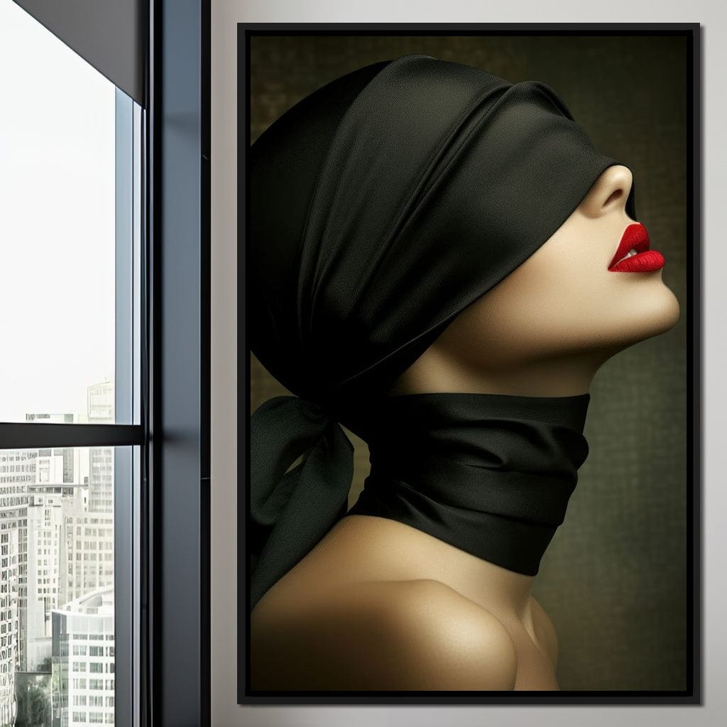 Hidden Temptation Canvas Wall Art