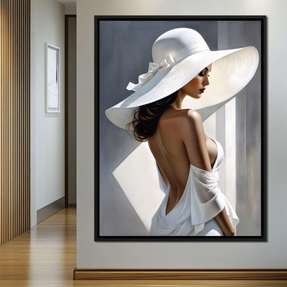 Female Portrait 350 Canvas Wall Art