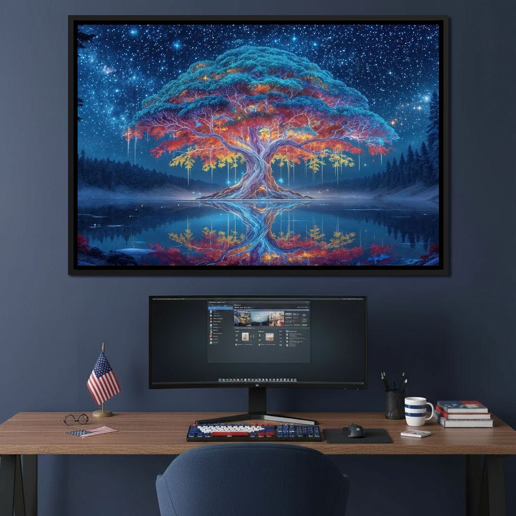 The Dreaming Tree Canvas Wall Art