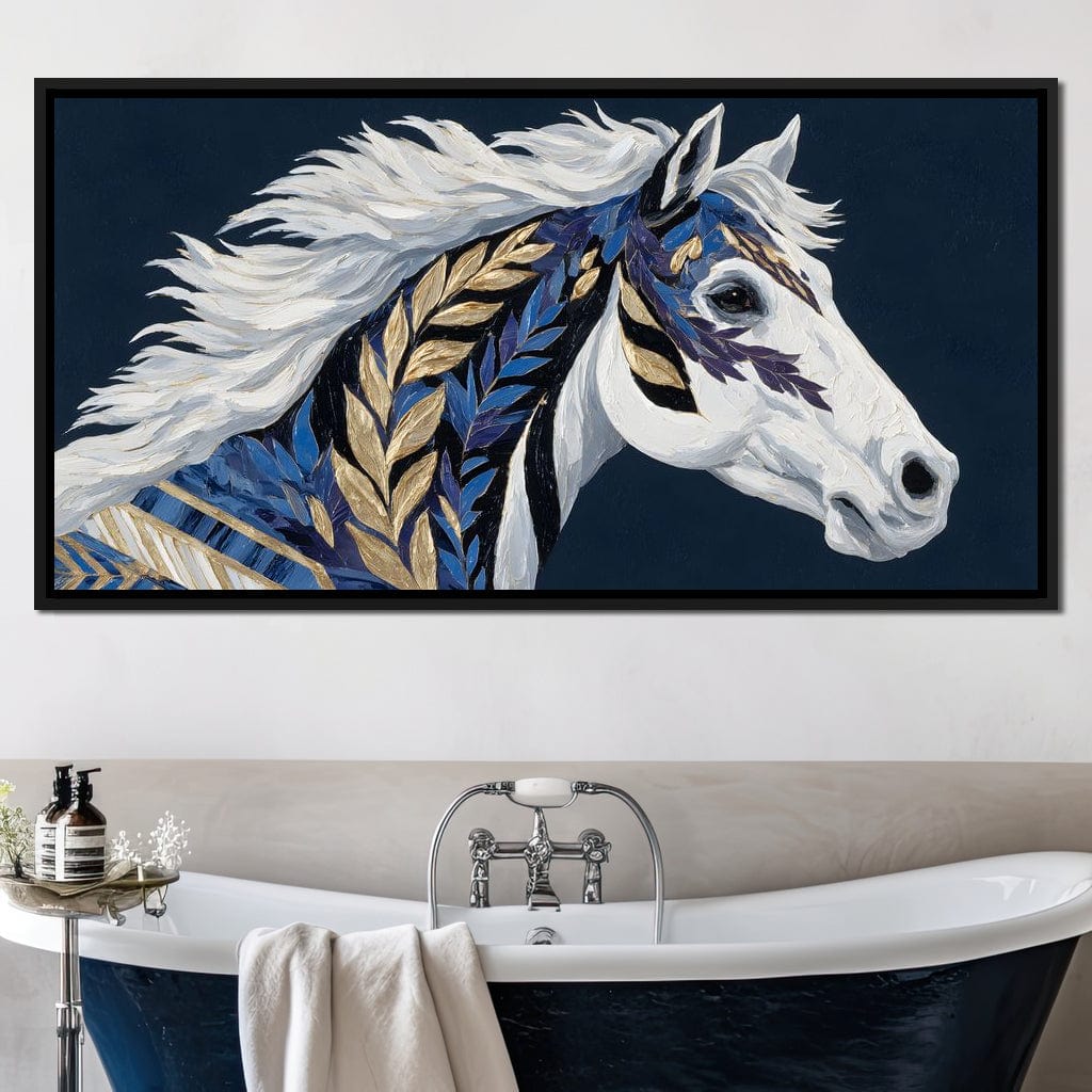Equestrian Elegance Unbound Canvas Wall Art