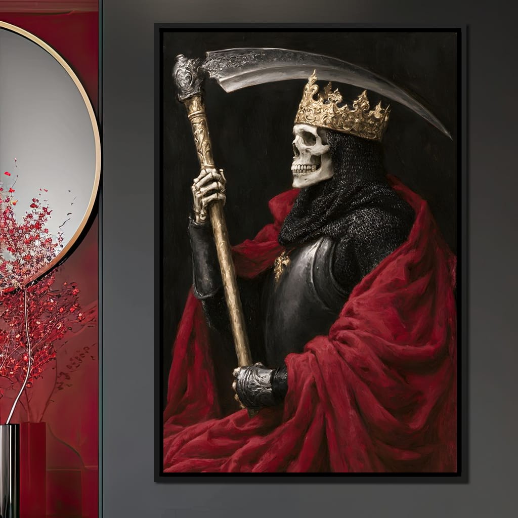 Sovereign Of The Final Harvest Canvas Wall Art