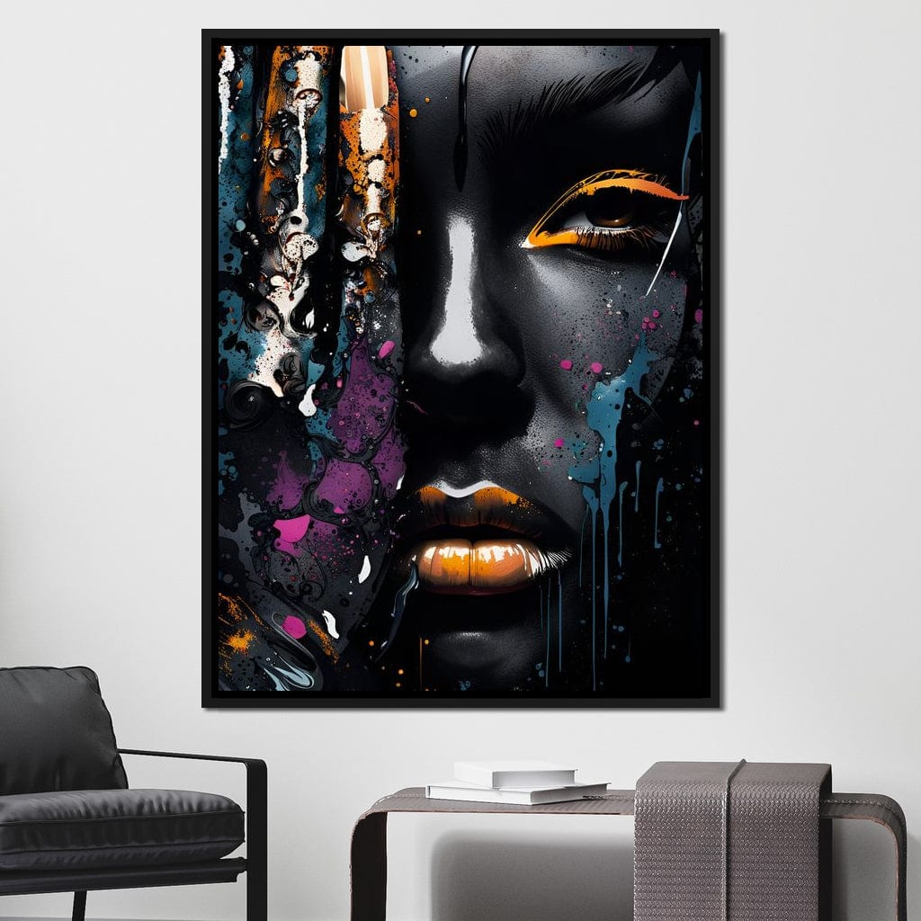 Female Portrait 128 Canvas Wall Art