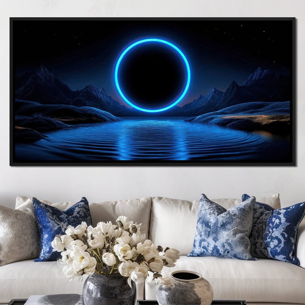 The Halo of Infinity Canvas Wall Art