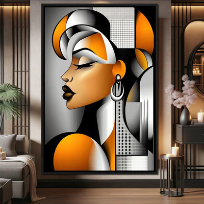 Art Deco Soul Canvas Wall Art