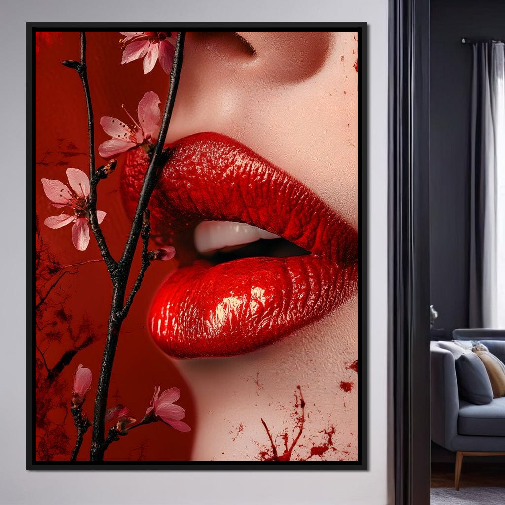 Passion Petals Enchantment Canvas Wall Art