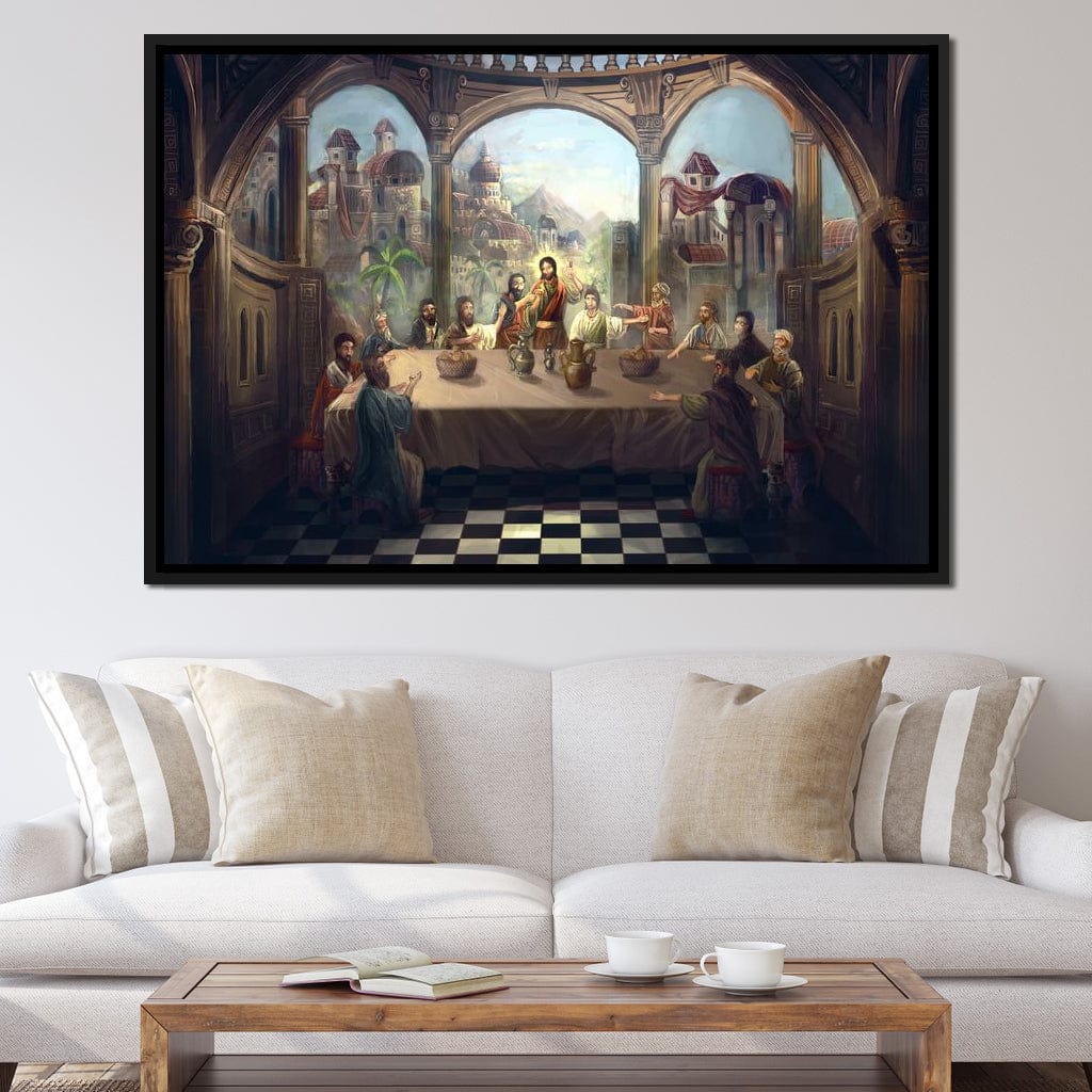 Last Supper Canvas Wall Art