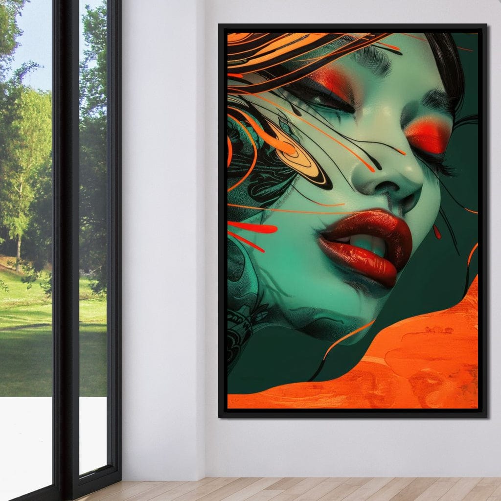 Celestial Muse Canvas Wall Art