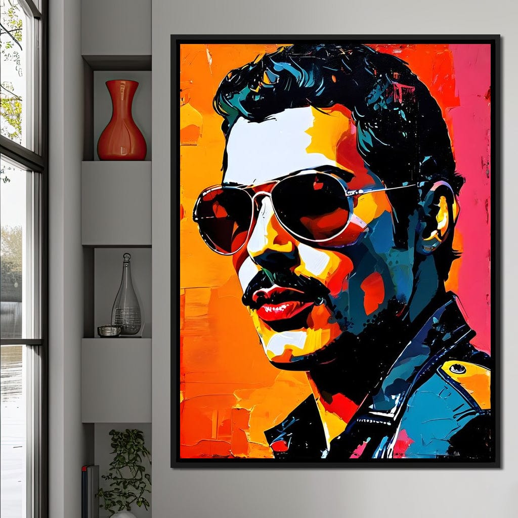 Freddie Mercury Canvas Wall Art