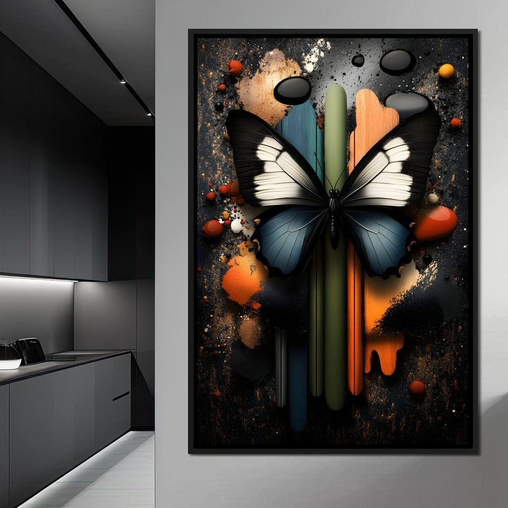 Butterfly Dreamscape Fusion Canvas Wall Art