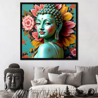 Radiant Petals Tranquility Canvas Wall Art