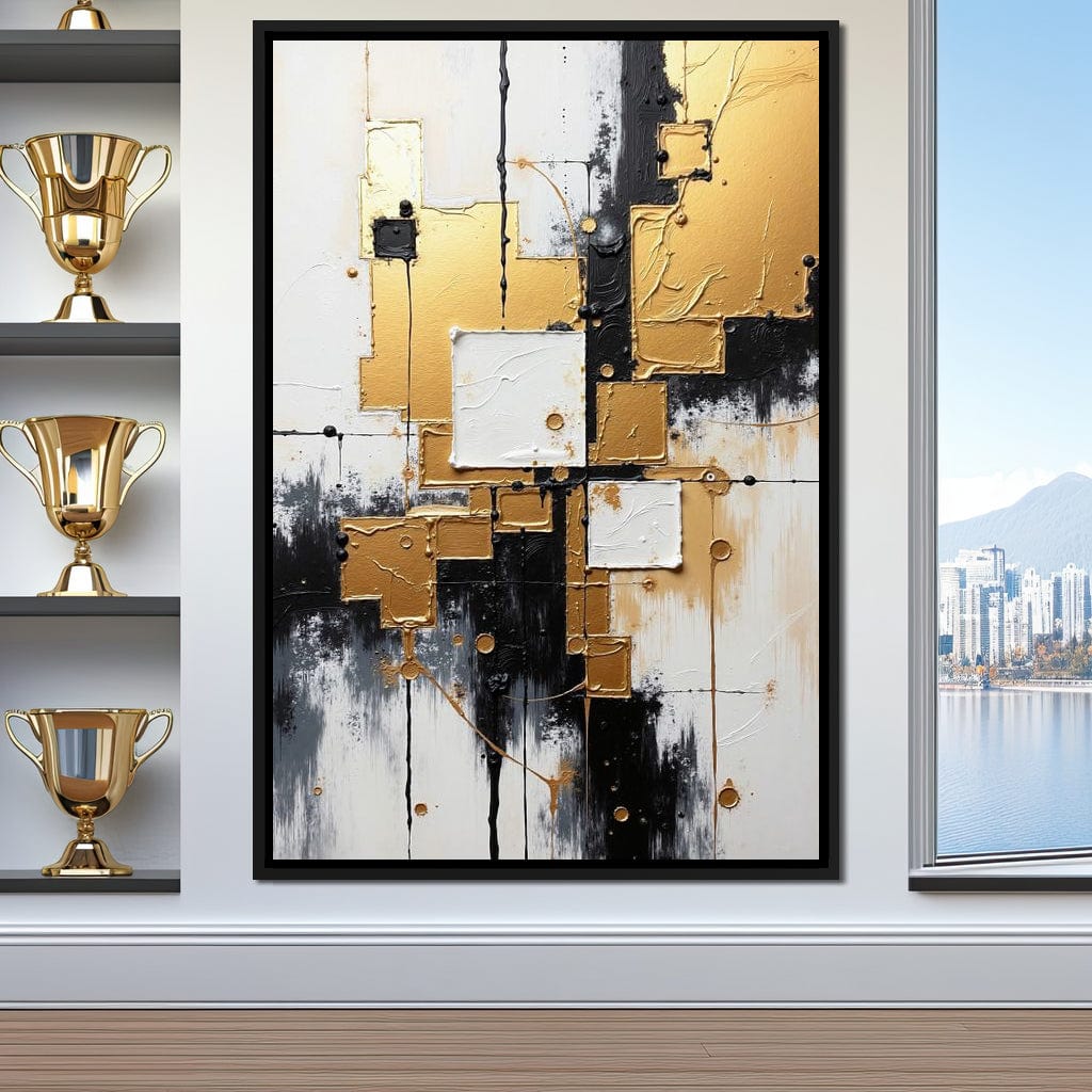 Fragments of Light Canvas Wall Art