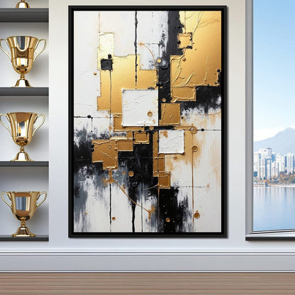 Fragments of Light Canvas Wall Art
