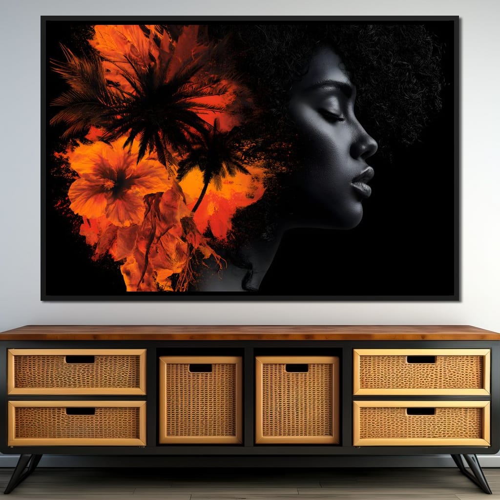 Tropical Soul Internal Radiance Canvas Wall Art