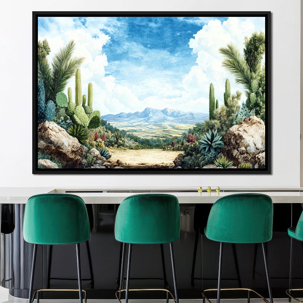 Desert Vista Dreams Alive Canvas Wall Art