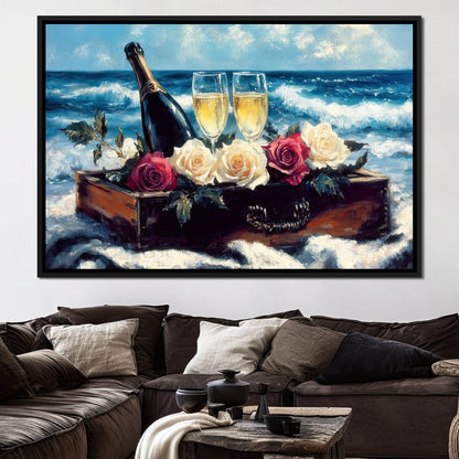 Valentine's Day Celebration Canvas Wall Art