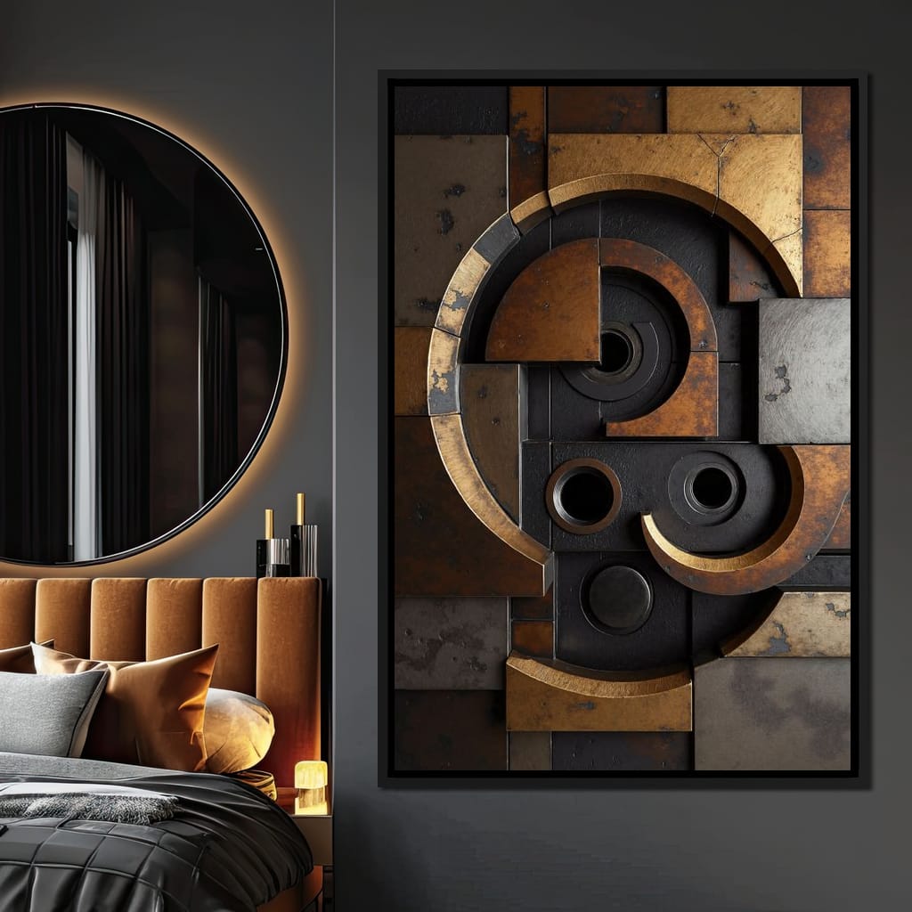 Echoes of the Infinite Canvas Wall Art