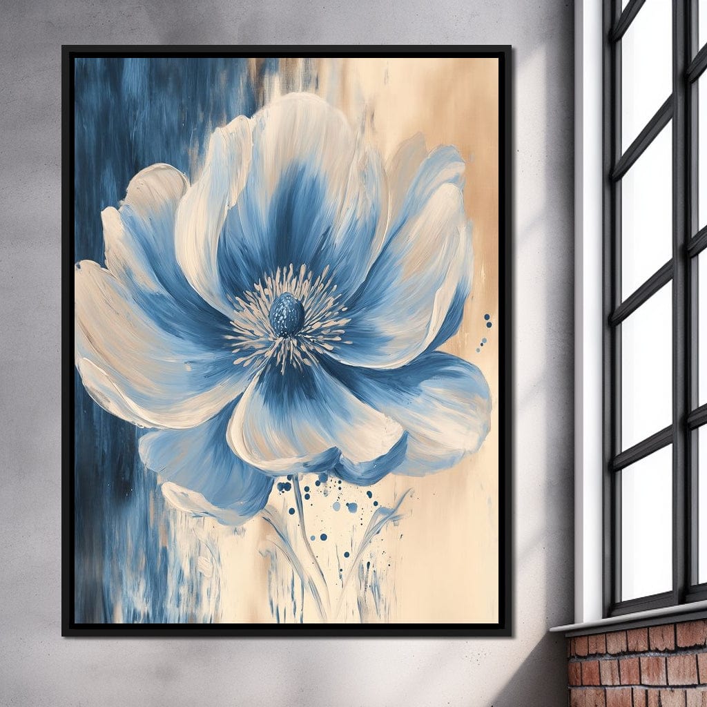 Flowering Tranquil Petals Canvas Wall Art