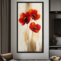 Summer Petal Dance Canvas Wall Art