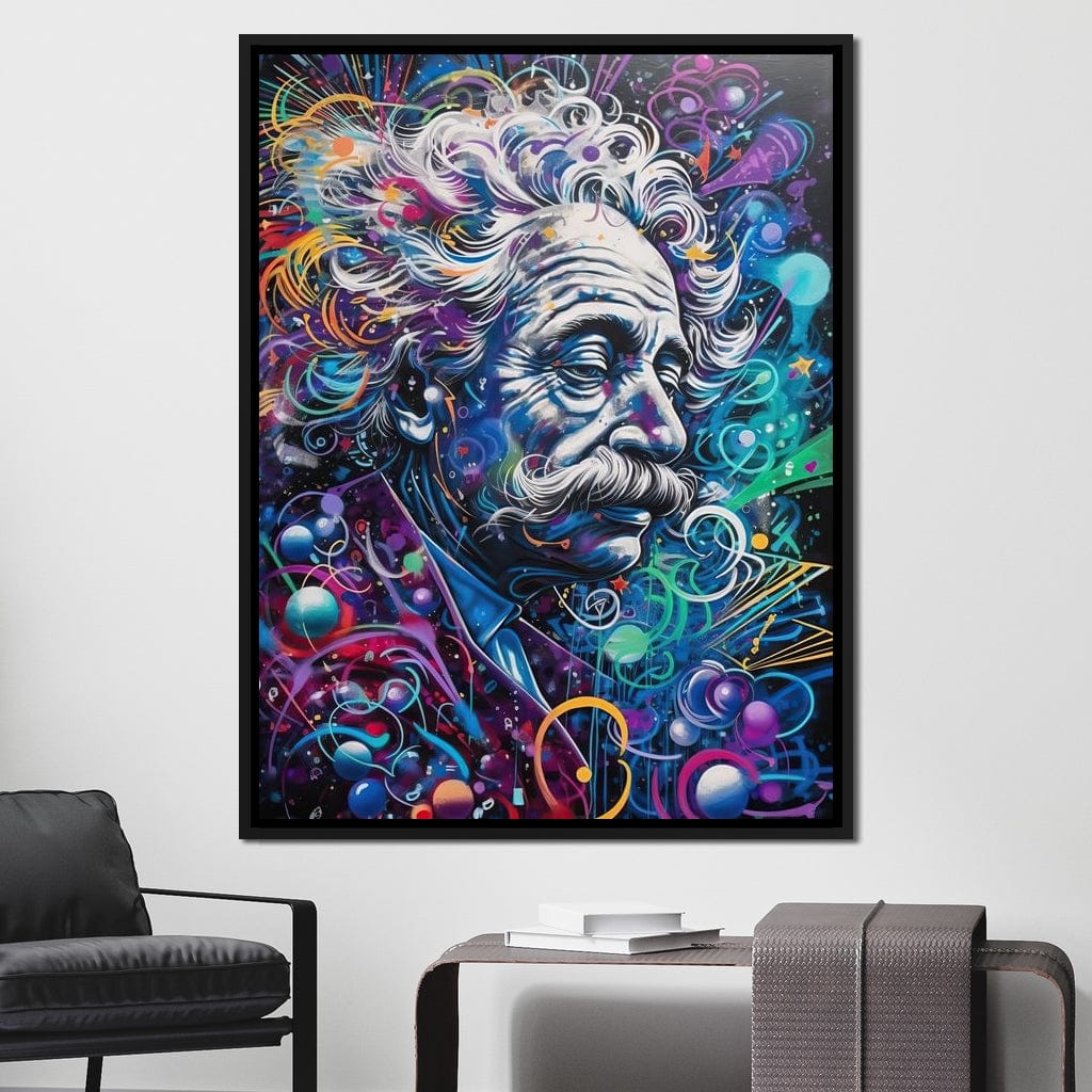 Albert Einstein Canvas Wall Art