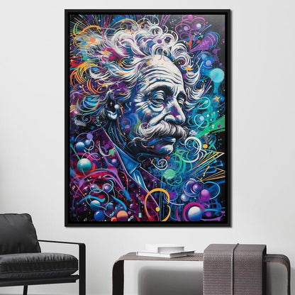 Albert Einstein Canvas Wall Art