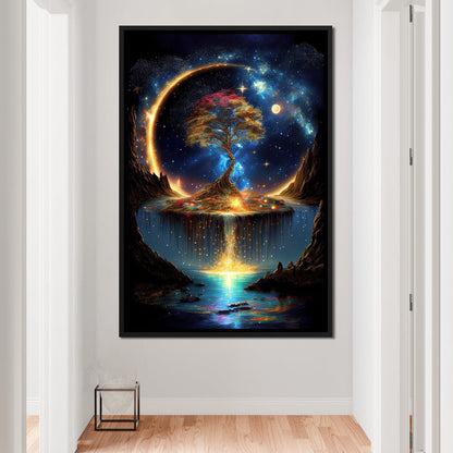 Mythical Tree Canvas Wall Art