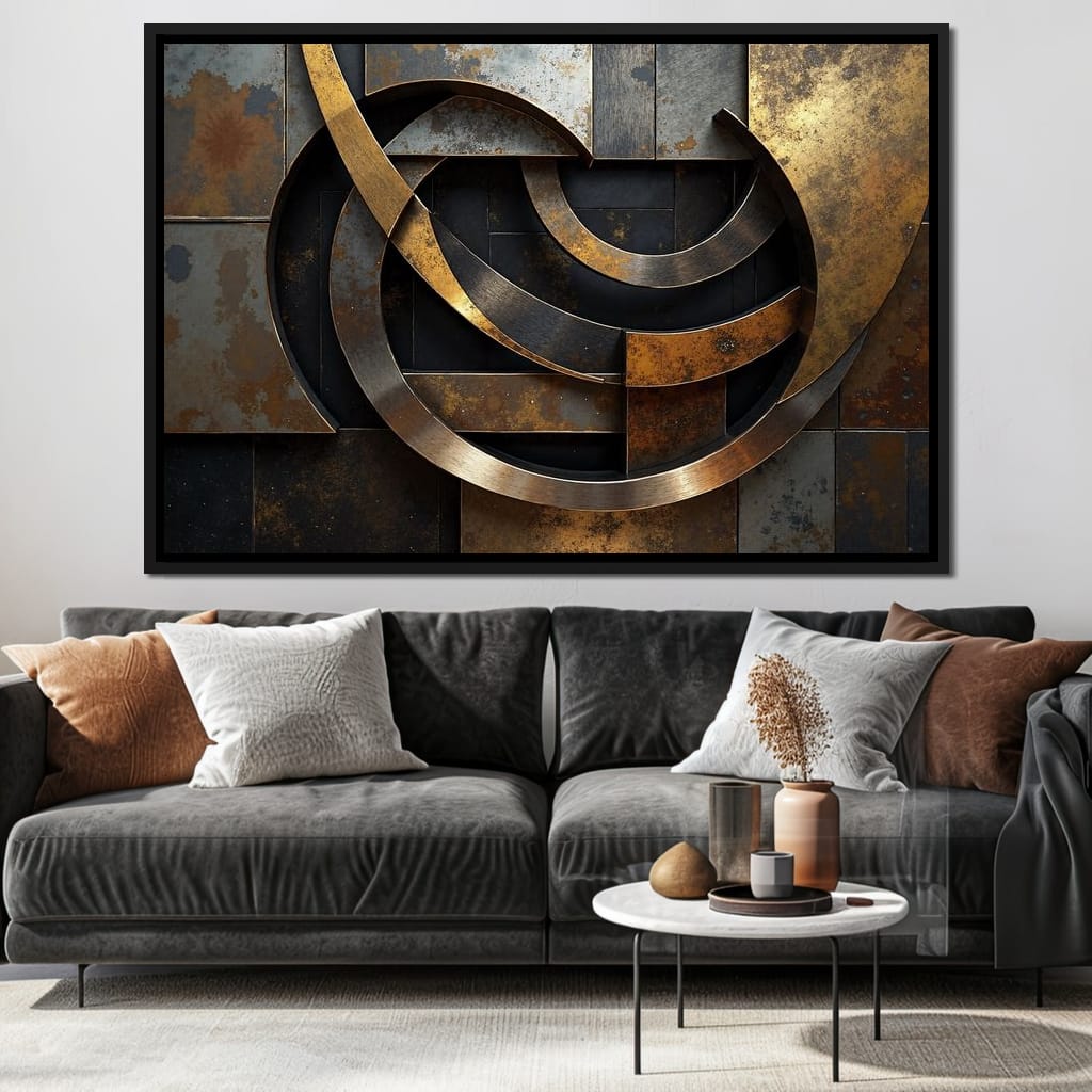 Aetheric Convergence Canvas Wall Art