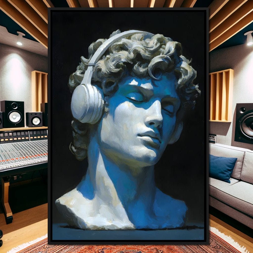 Classical Beats Repose Canvas Wall Art