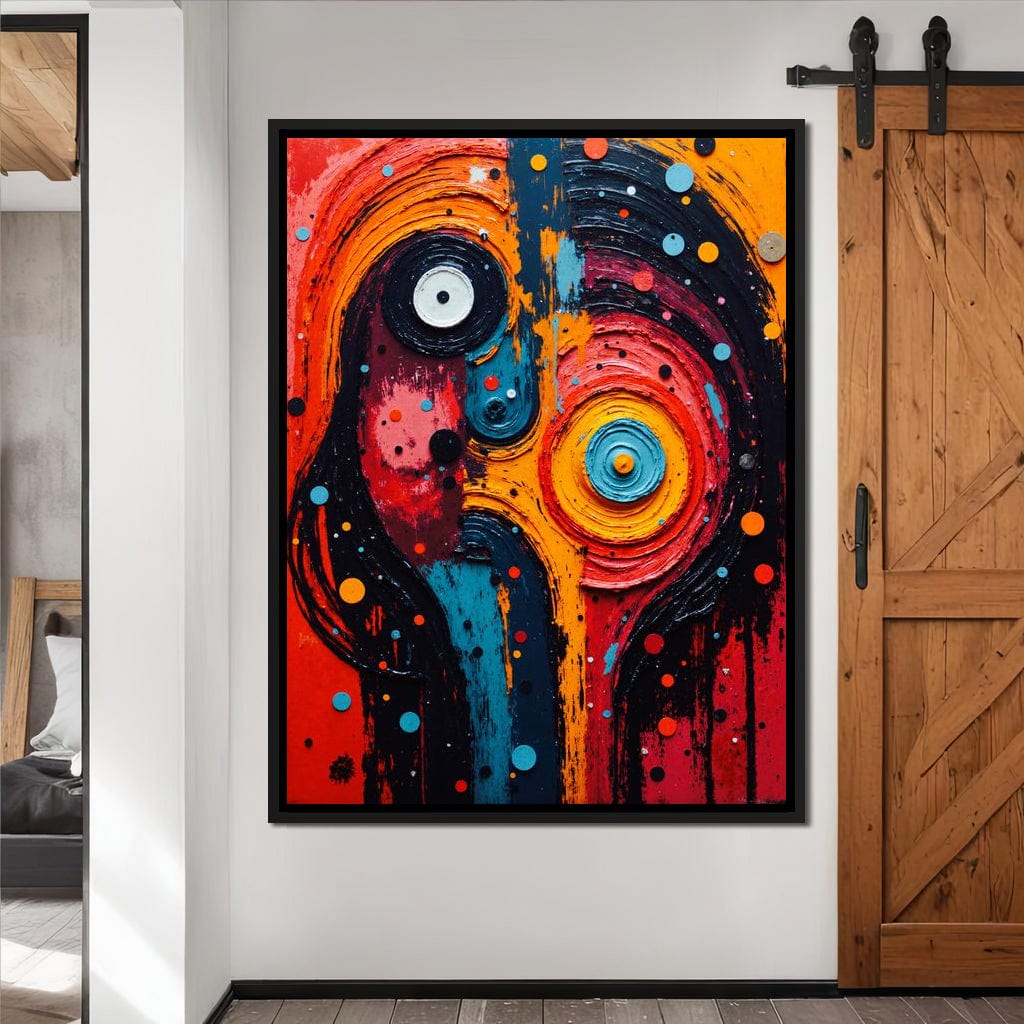 Colorful Modern Art 068 Canvas Wall Art
