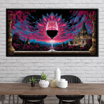 Majestic Evening Reverie Canvas Wall Art