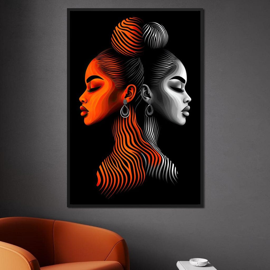 Black & Bold Canvas Wall Art