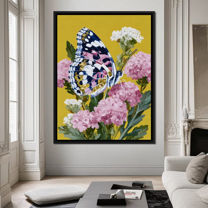 Butterfly Garden Radiance Canvas Wall Art
