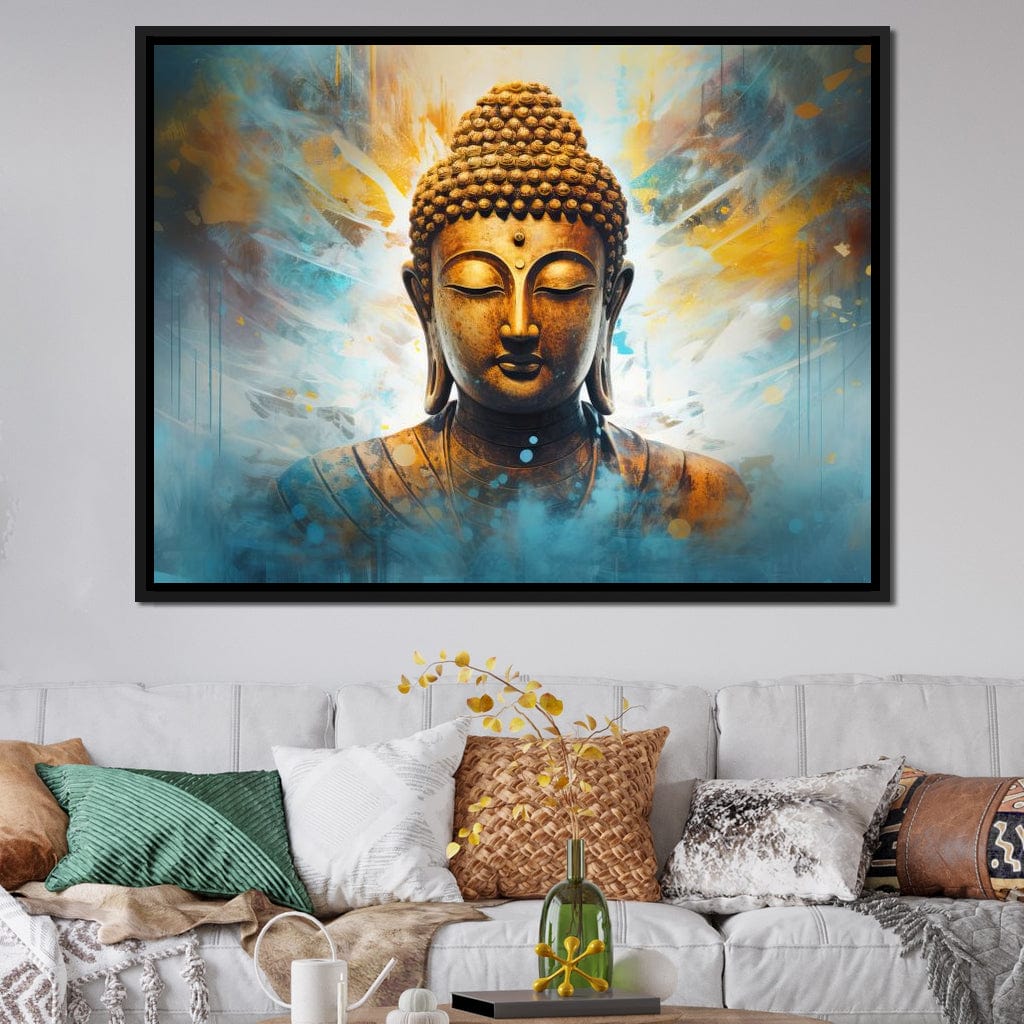 Buddha's Mystical Mural Canvas Wall Art