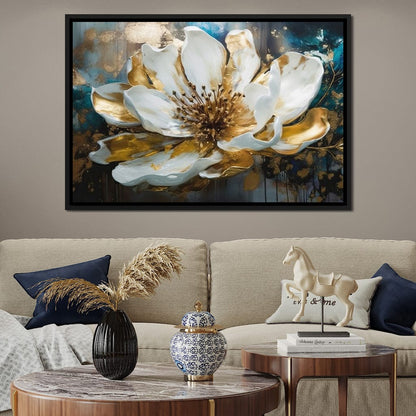 Elegant Flower Bloom 13 Canvas Wall Art