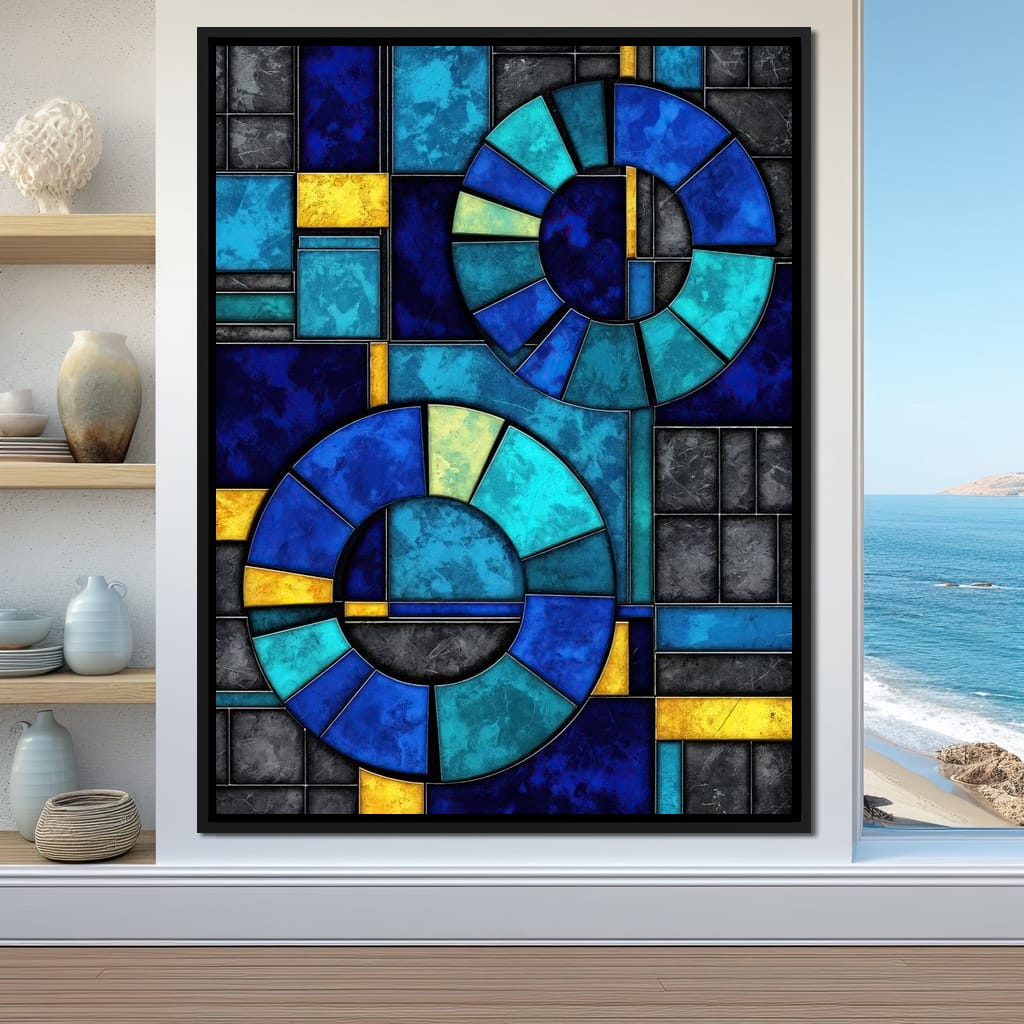 Industrial Zen Canvas Wall Art